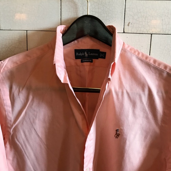 Ralph Lauren Salmon Button Up - Picture 2 of 4